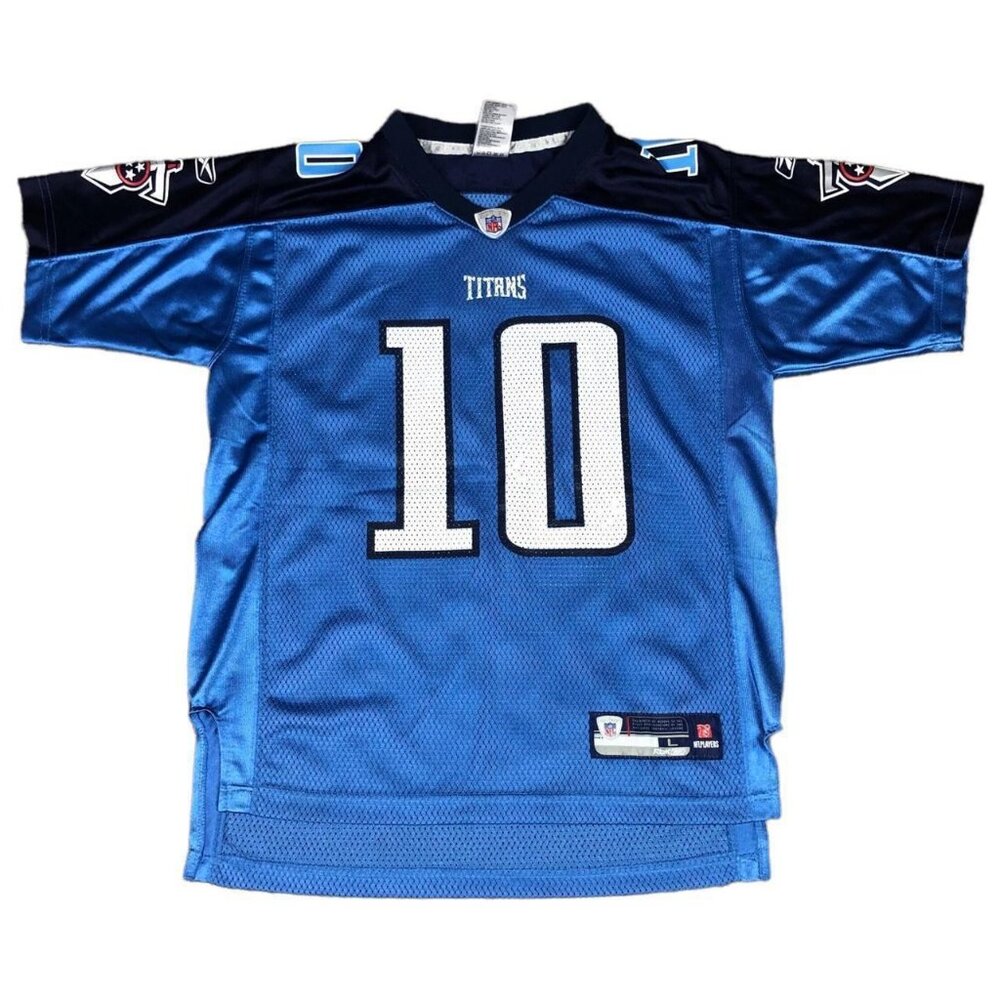 Reebok‎ Authentic Tennessee Titans #10 Vince Young Jersey Youth Size Large